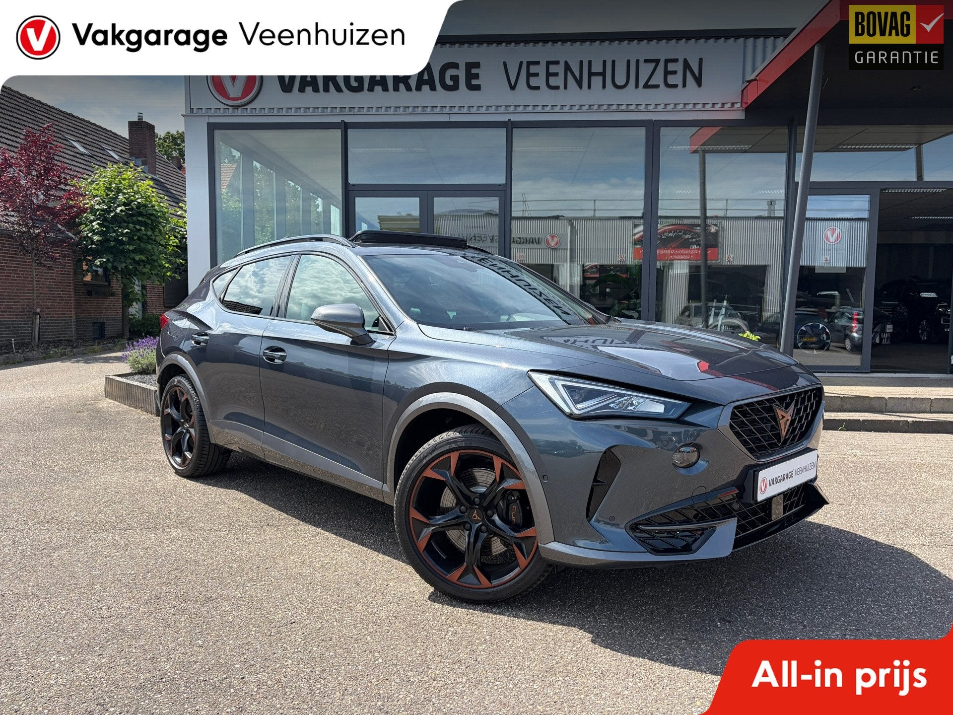 CUPRA Formentor 1.4 e-Hybrid VZ Copper Edition|Rijklaar prij, Auto's, Cupra, Bedrijf, Te koop, Formentor, ABS, Achteruitrijcamera