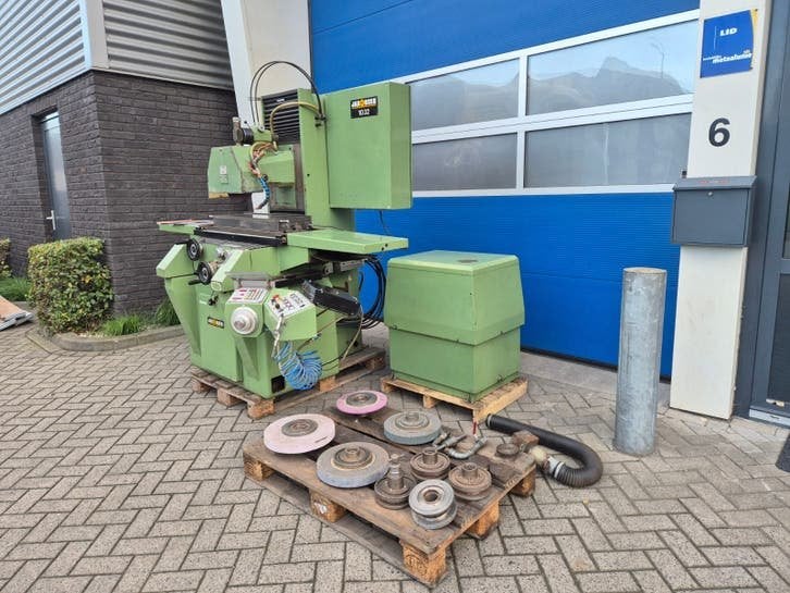 JAKOBSEN 1032 Vlakslijpmachine HEIDENHAIN Toebehoren Compl!, Doe-het-zelf en Verbouw, Gebruikt, Denemarken, Ophalen of Verzenden