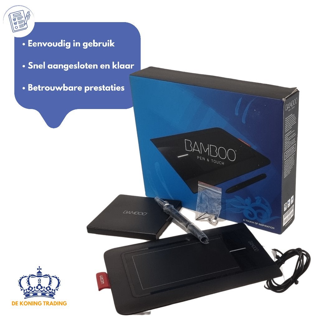 Wacom Bamboo Pen en Touch | Tekentablet | Wacom tekentablet, Computers en Software, Tekentablets, Verzenden, Zo goed als nieuw
