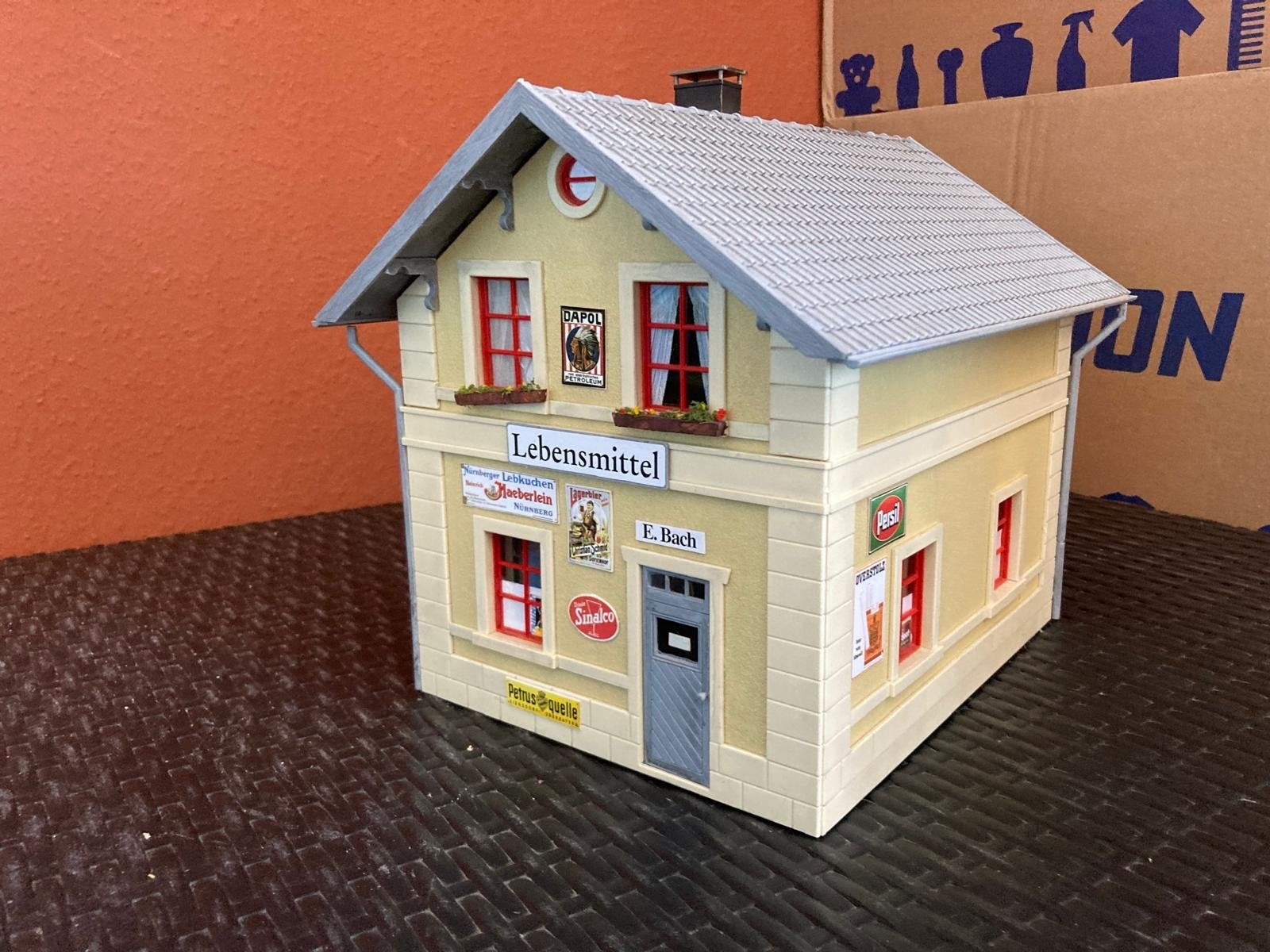 Modelbouw Huisje - Winkel en Postkantoor piko, Ophalen, Gebruikt, 1:32 tot 1:50