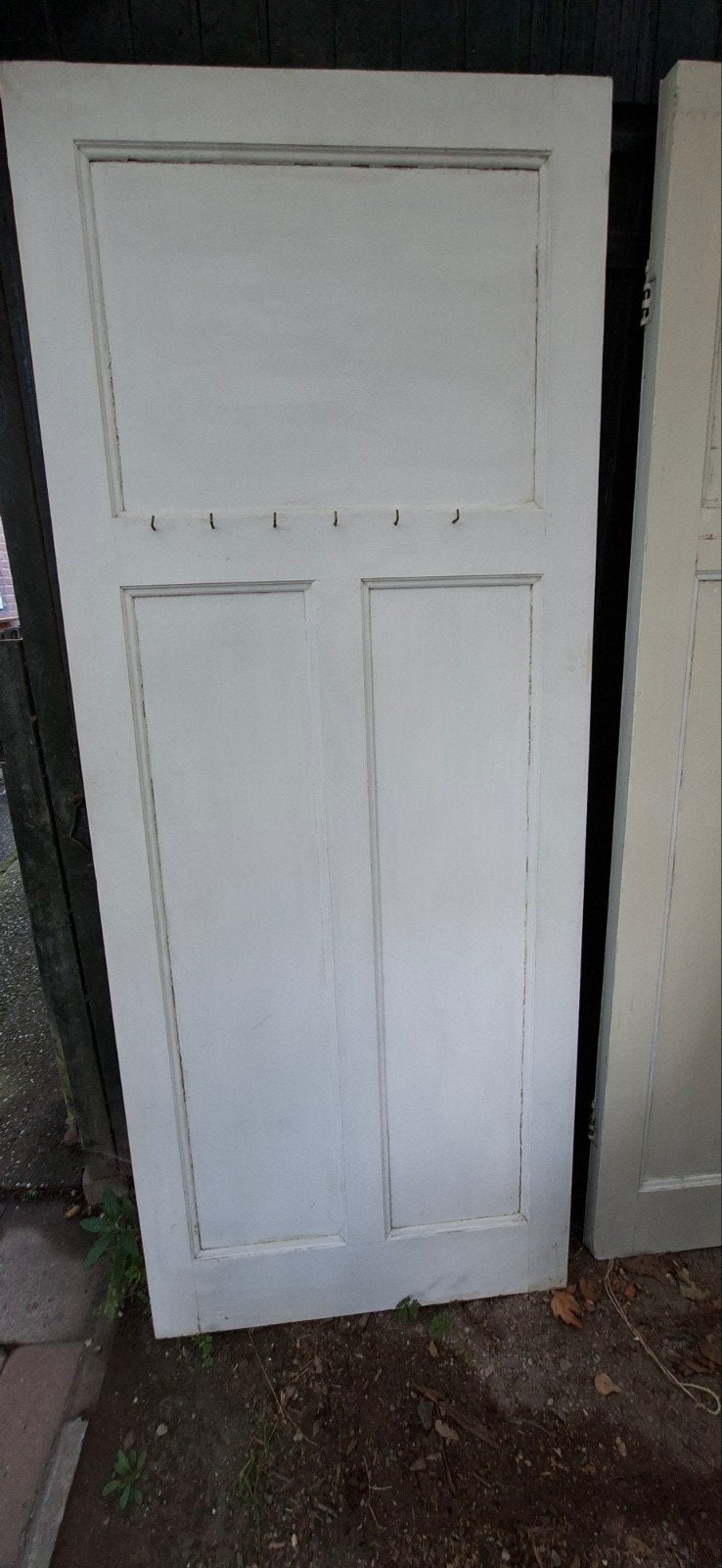 Oude paneeldeuren - 2 stuks, Ophalen, Gebruikt, 80 tot 100 cm, Binnendeur