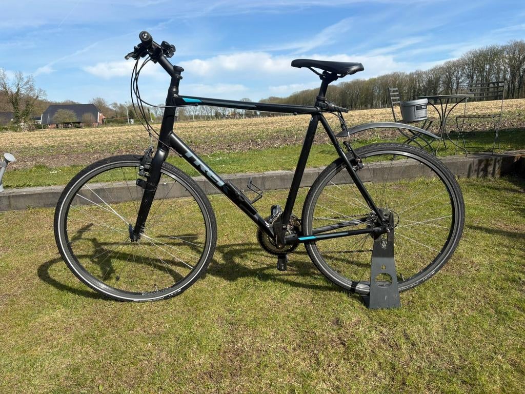 Trek mannenfiets, Fietsen en Brommers, Overige merken, Gebruikt, Velgrem, Versnellingen