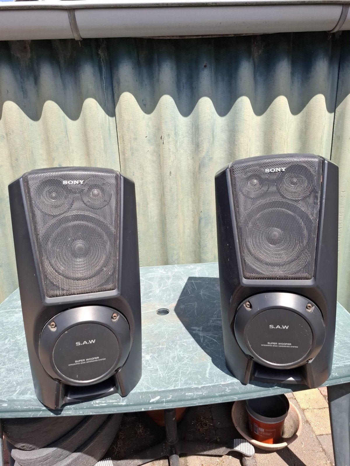 Sony Speakers - Krachtige Audio voor Thuis, Audio, Tv en Foto, Luidsprekers, Ophalen, Stereo speakers, Gebruikt, Sony
