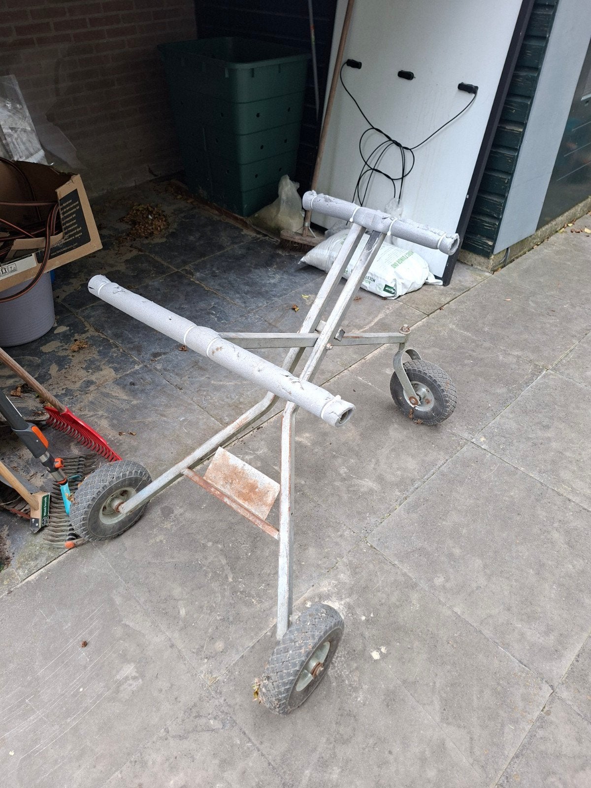 standaard voor een kart, Watersport en Boten, Ophalen