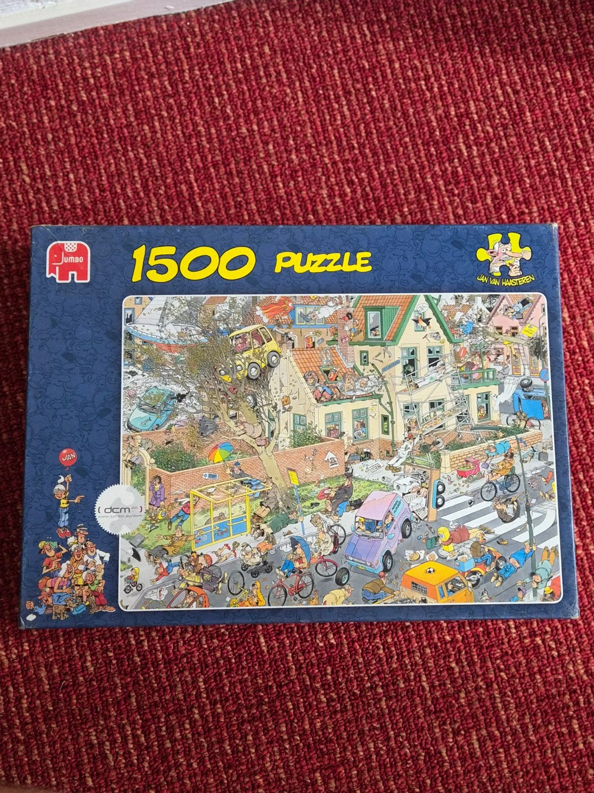 Jan van haasteren puzzel 1500 stuks, Ophalen, 500 t/m 1500 stukjes, Gebruikt, Legpuzzel