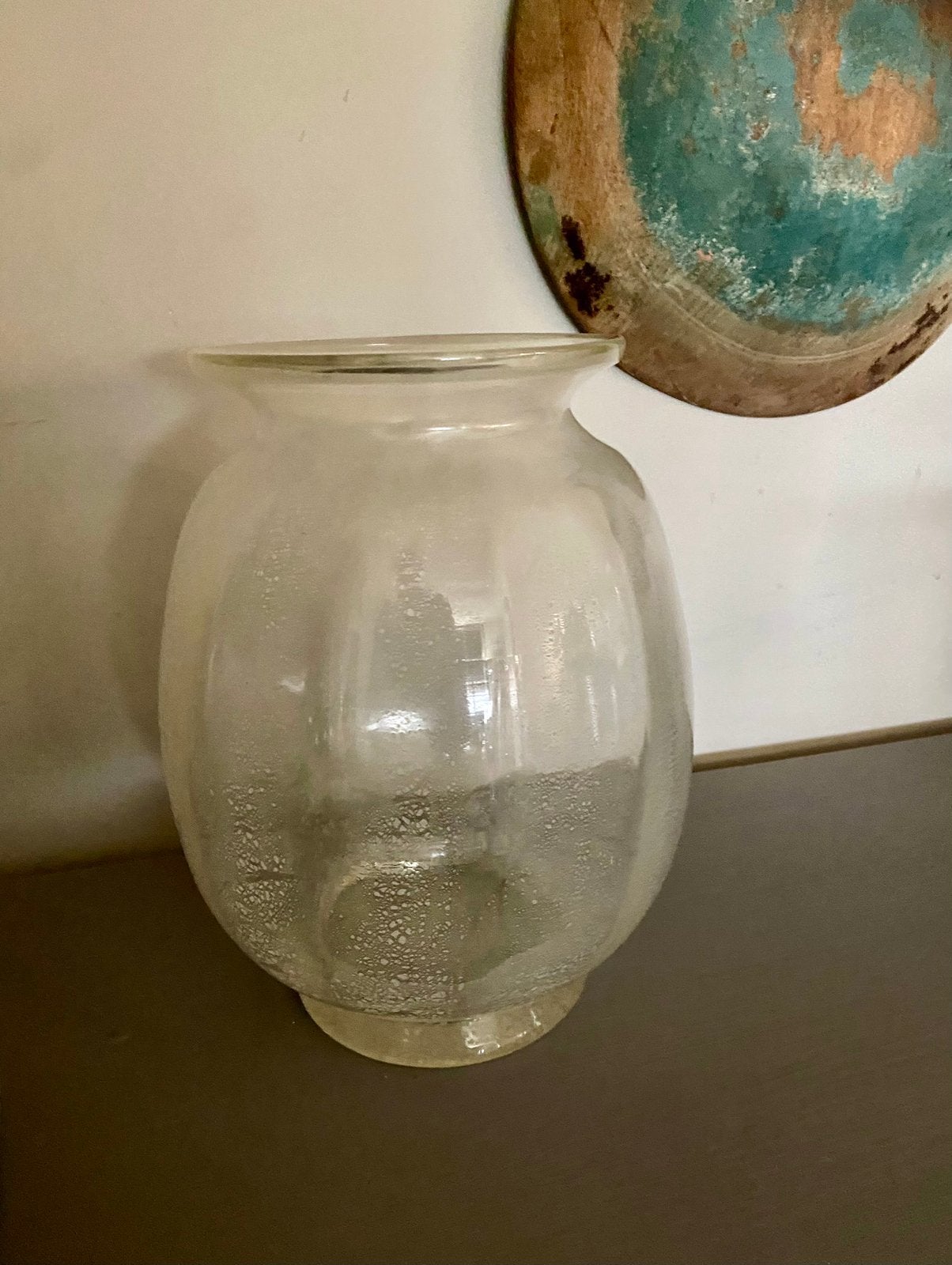 Copier vaas Sonoor 23 cm hoog, Antiek en Kunst, Antiek | Glas en Kristal, Ophalen