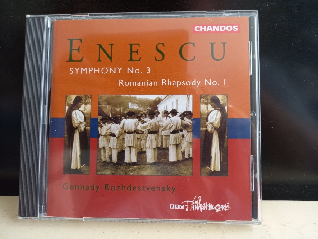 Enescu - Symphony no.3 Romanian - BBC Philharmonic-, Ophalen of Verzenden, Modernisme tot heden, Zo goed als nieuw, Overige typen