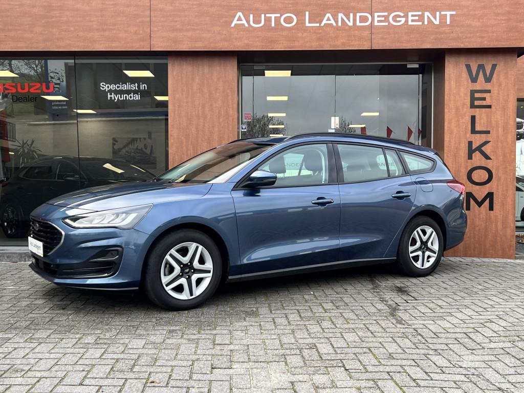 Ford FOCUS Wagon 1.0 EcoBoost Connected Stoel/Stuur/Voorruit, 12 maanden, Gebruikt, Euro 6, Blauw