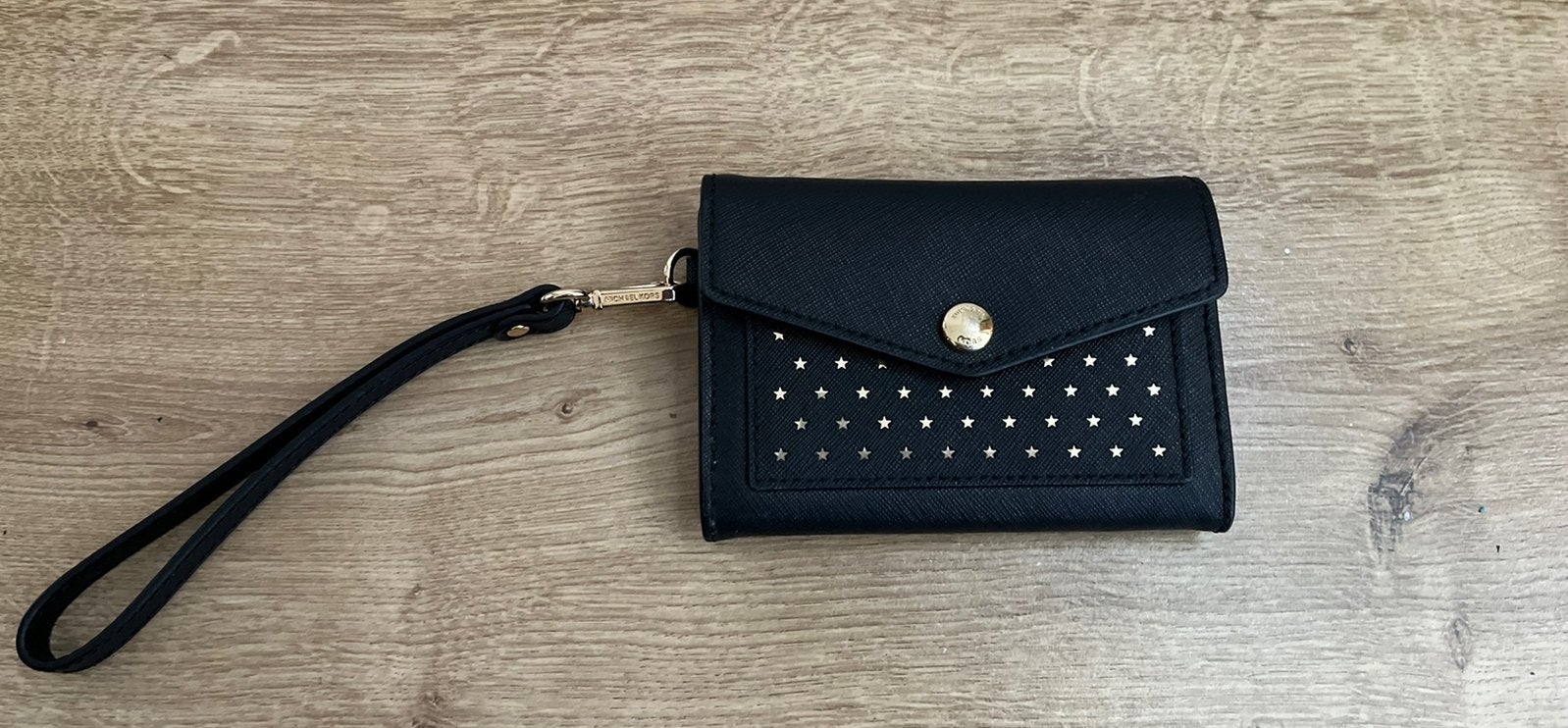 Michael Kors portemonnee, Sieraden, Tassen en Uiterlijk, Portemonnees, Ophalen of Verzenden, Zo goed als nieuw, Zwart