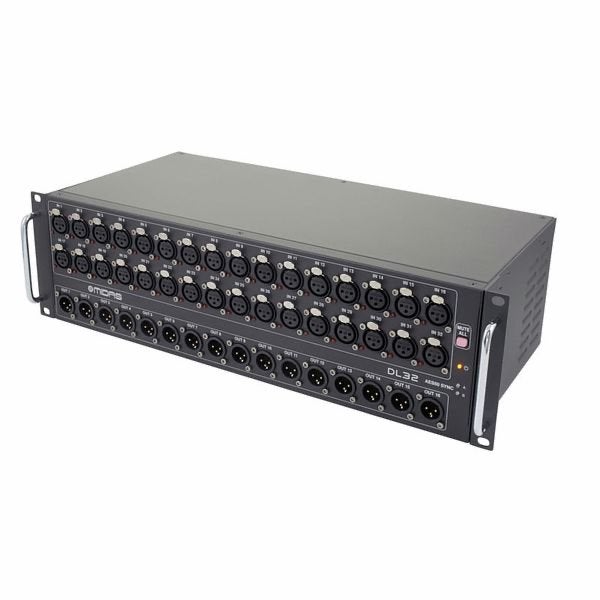 Midas DL32 Digitale Stagebox - 32 Ingangen, 16 Uitgangen, Ophalen of Verzenden, Zo goed als nieuw, 20 kanalen of meer, Microfooningang