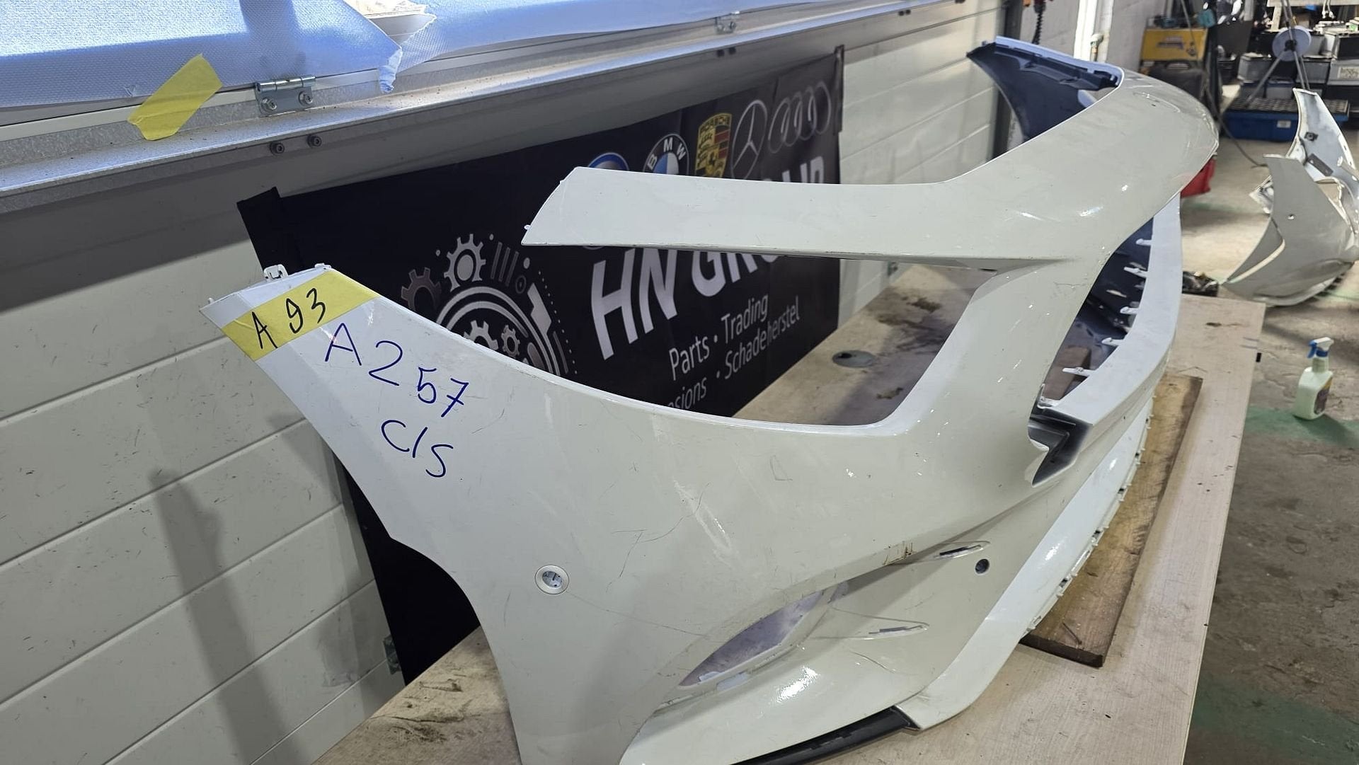 Voorbumper CLS-klasse Mercedes-Benz AMG, Gebruikt, -, Voor, -