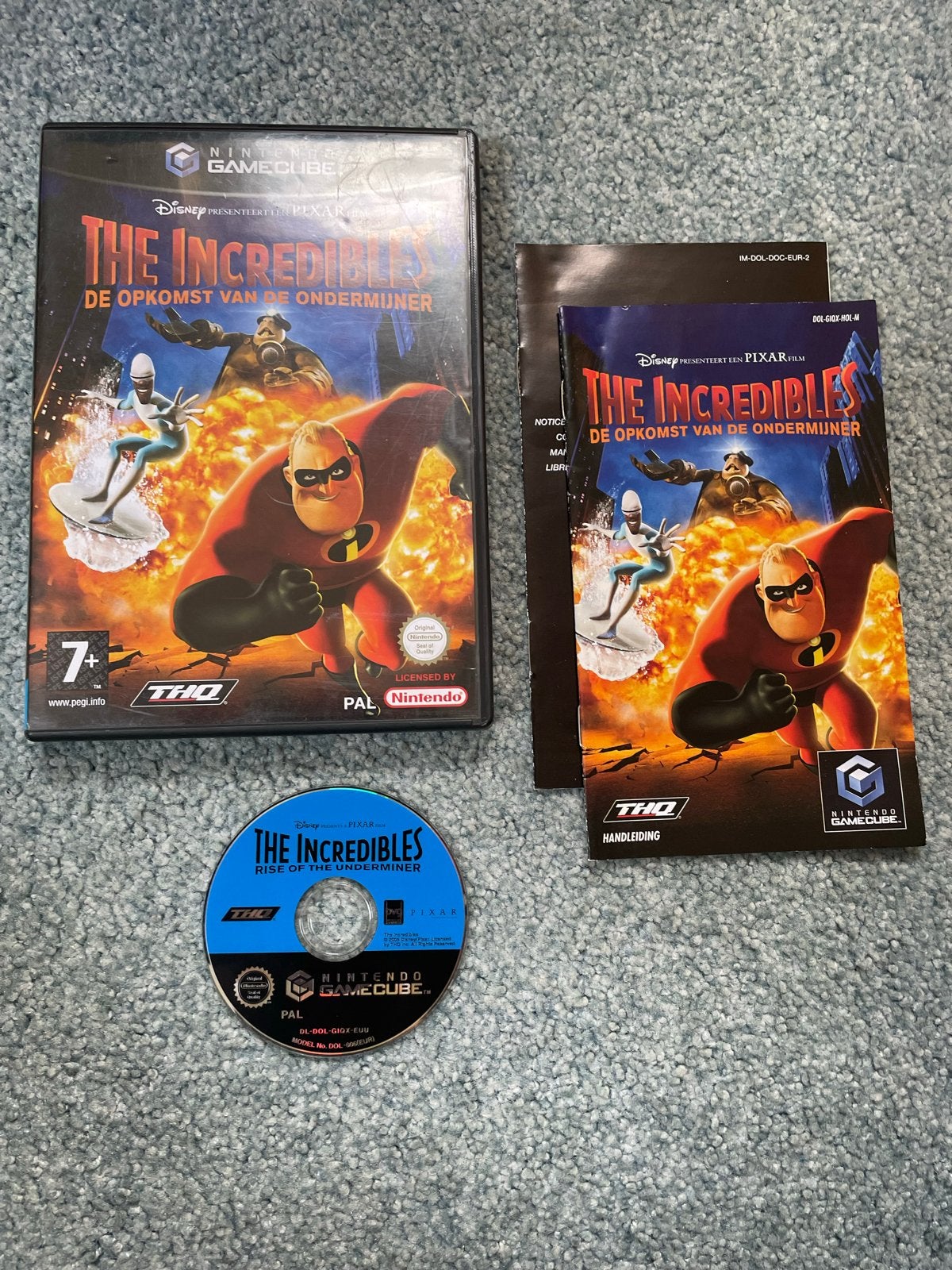 The Incredibles: De Opkomst van de Ondermijner GameCube, 1 speler, _, _, Ophalen of Verzenden