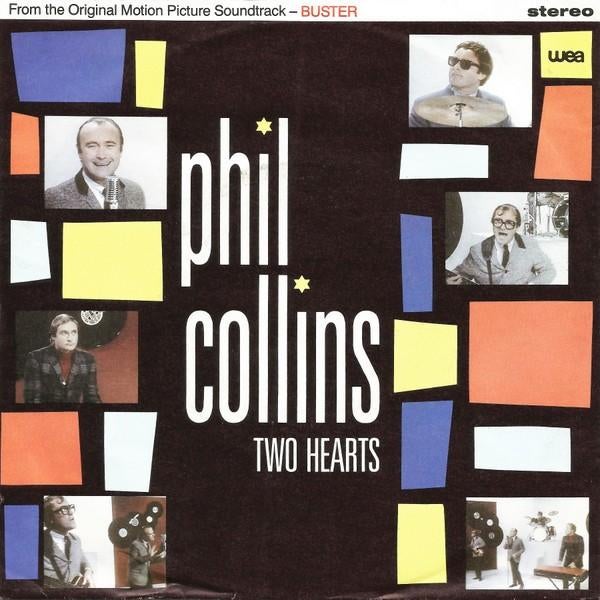 Phil Collins - Two Hearts (Single), Gebruikt, Filmmuziek en Soundtracks, 7 inch, Single