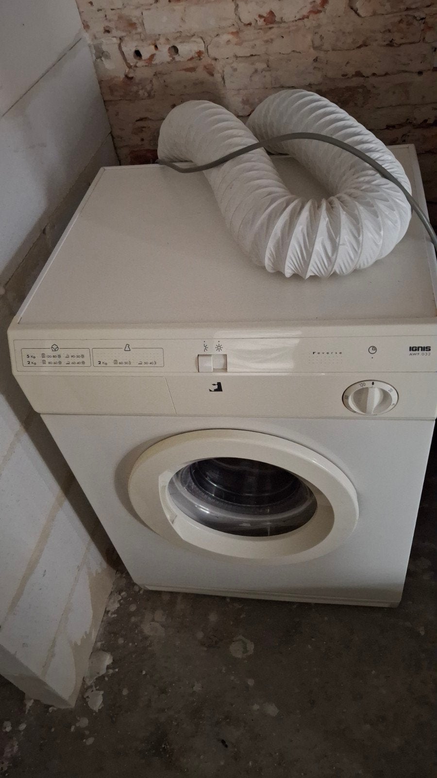 €20,- te koop voor weinig; Ignis Reverse condensdroger, Ophalen, Condens, 85 tot 90 cm