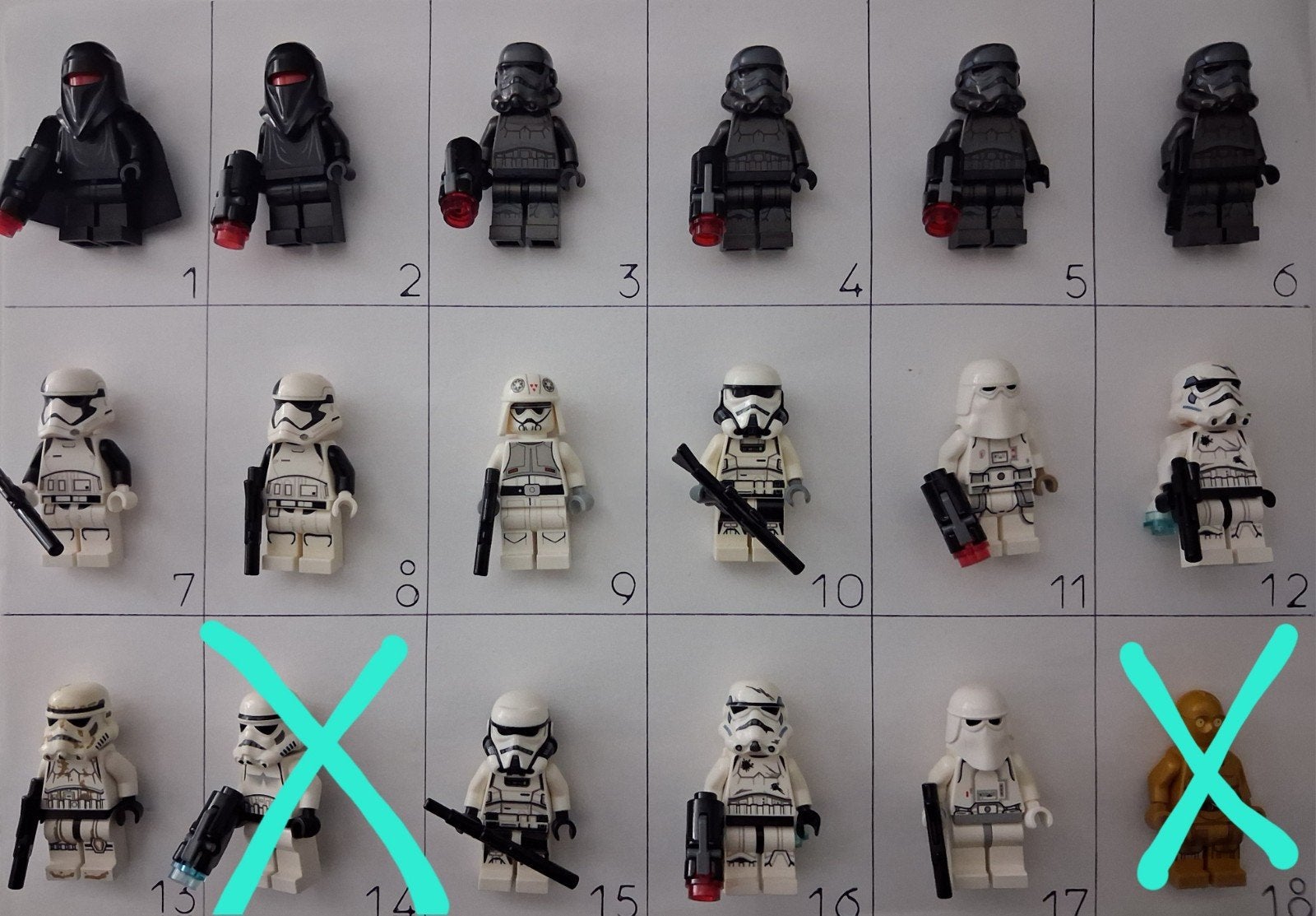 Lego Star Wars Poppetjes (2), Ophalen of Verzenden, Zo goed als nieuw
