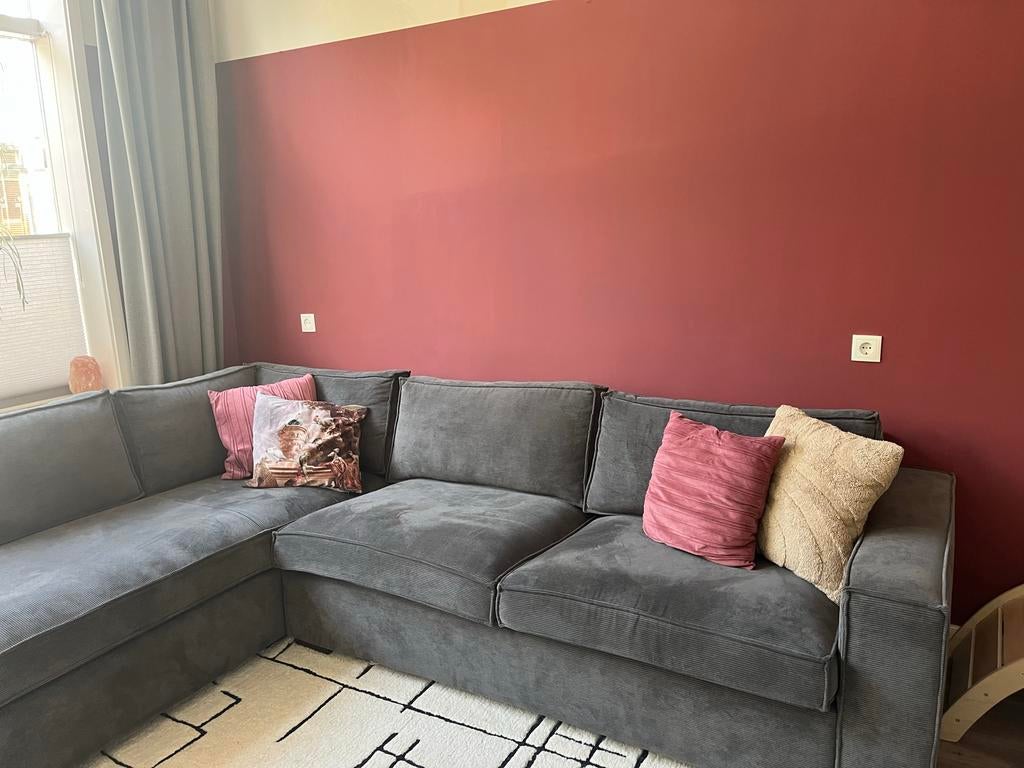 Hoekbank Woood in zeer goede staat, Huis en Inrichting, Banken | Bankstellen, Ophalen, 250 tot 300 cm, 100 tot 125 cm, Hoekbank