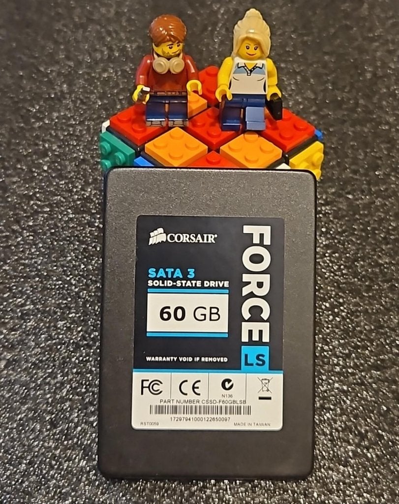 Corsair Force LS V2 60GB SSD, Computers en Software, Harde schijven, Intern, Ophalen of Verzenden, Zo goed als nieuw, Corsair