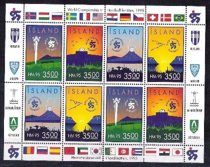 IJsland Mi nr 820/823 in klb. postfris, Verzenden, IJsland, Postfris