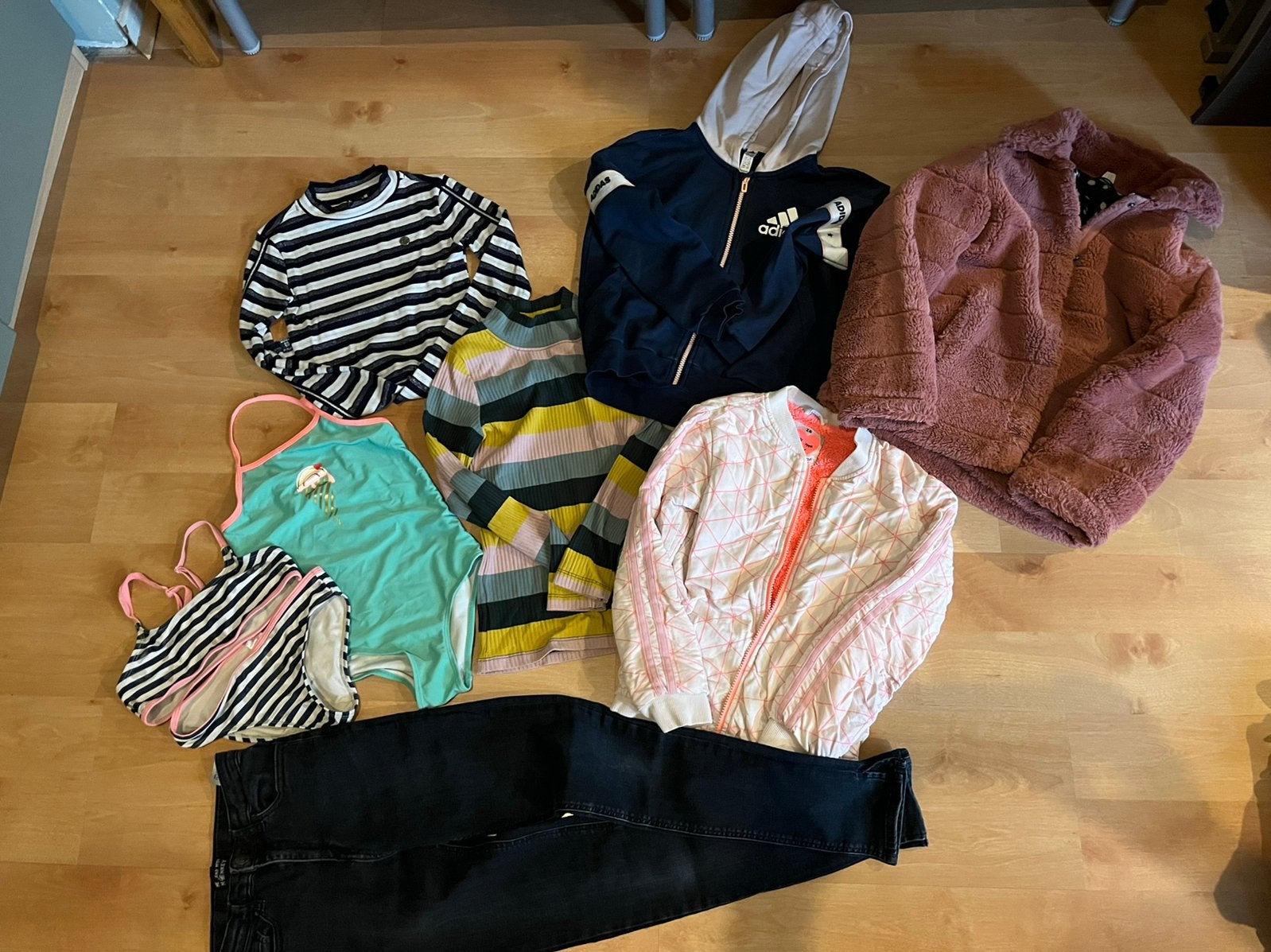 Kledingpakket 8 artikelen, Ophalen of Verzenden, Gebruikt, Meisje, Overige typen