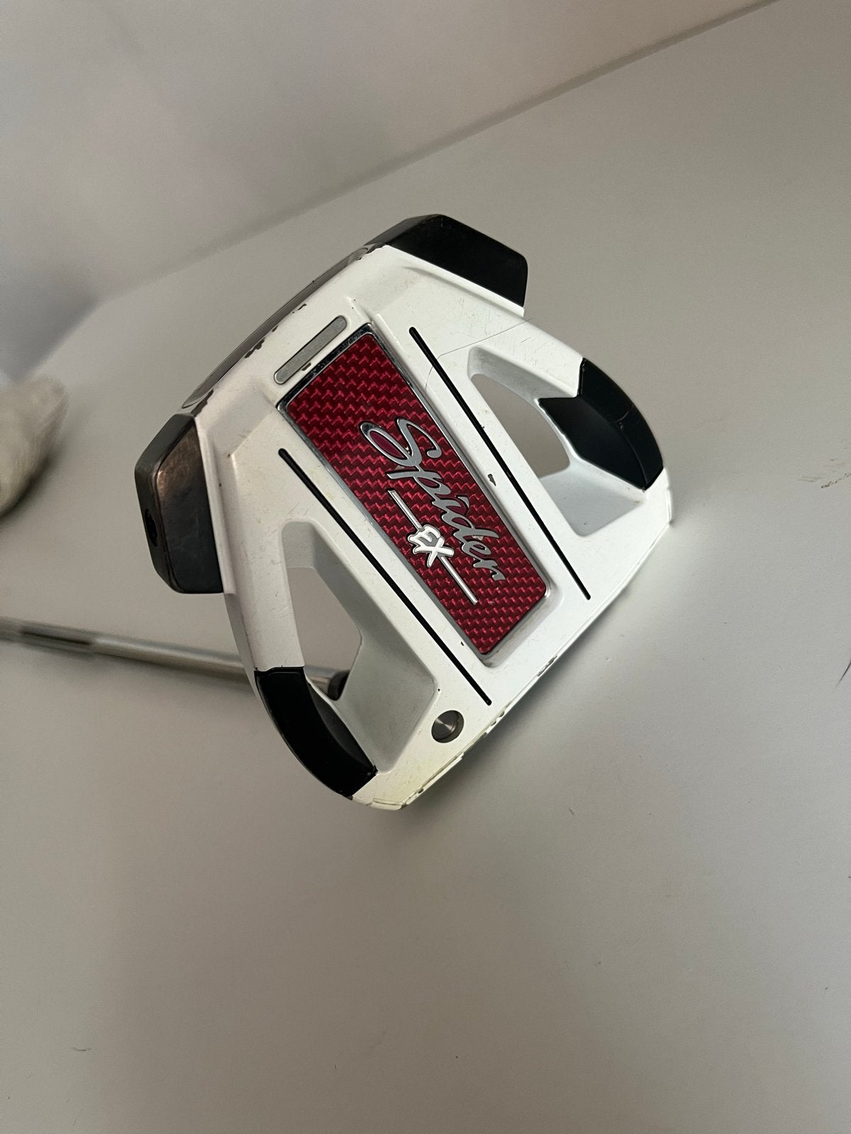 Taylormade Spider EX Putter 34.5 inch SuperStroke, Sport en Fitness, Golf, Ophalen of Verzenden, Gebruikt, Club, Overige merken