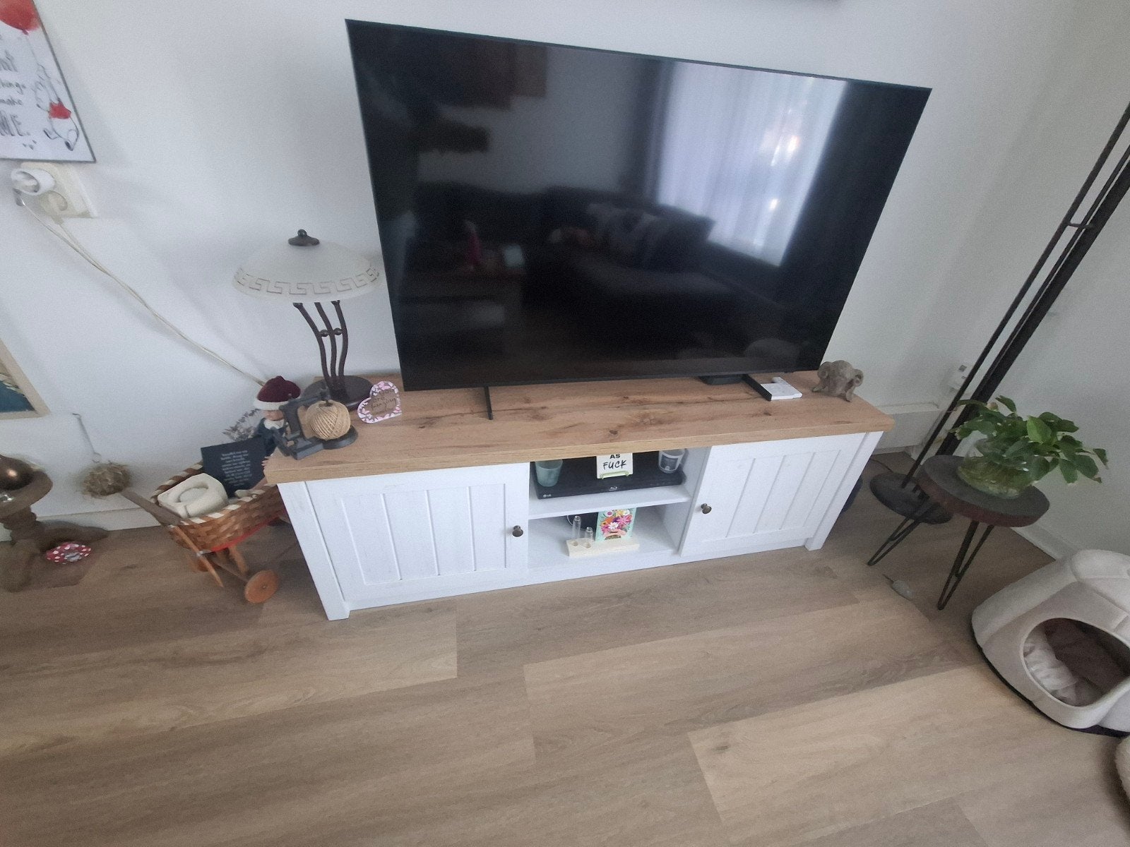 tv meubel, Ophalen, Zo goed als nieuw, 25 tot 50 cm, Minder dan 100 cm