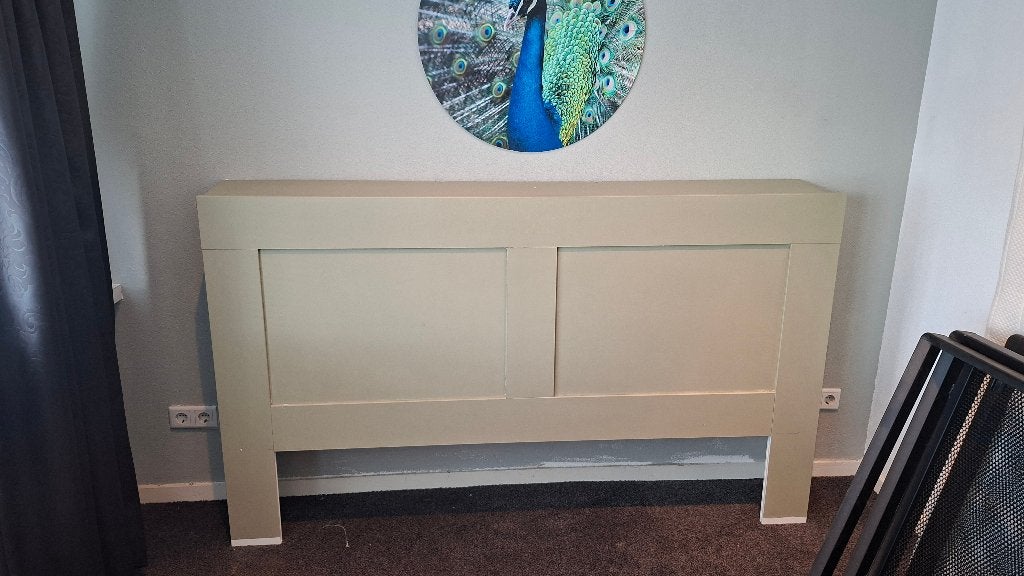 Ikea hoofdbord Hemnes 180 cm, Huis en Inrichting, Ophalen, Gebruikt, Tweepersoons, 190 cm of minder