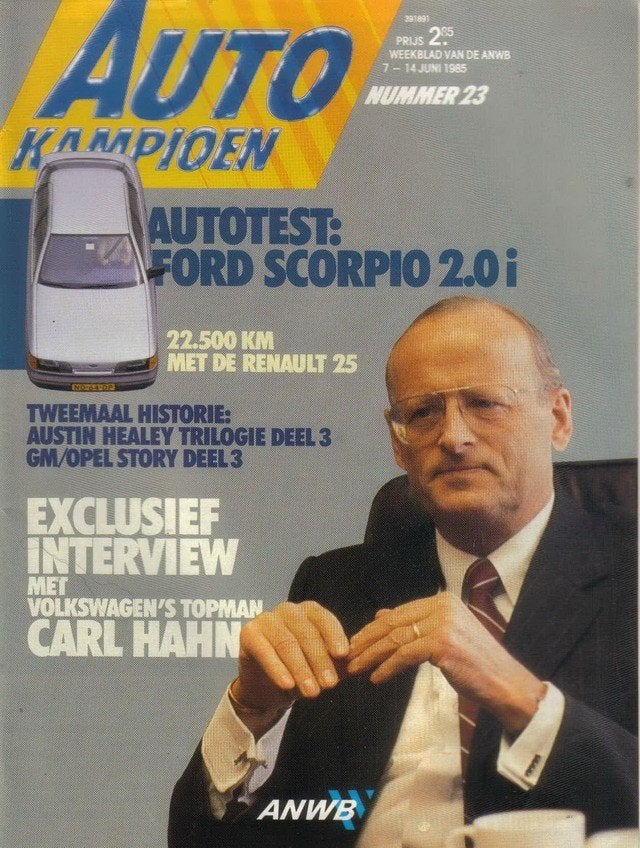 Autokampioen 23 1985 : Ford Scorpio 2.0i GL - MG Metro 6R4, Ophalen of Verzenden, Gelezen, Algemeen