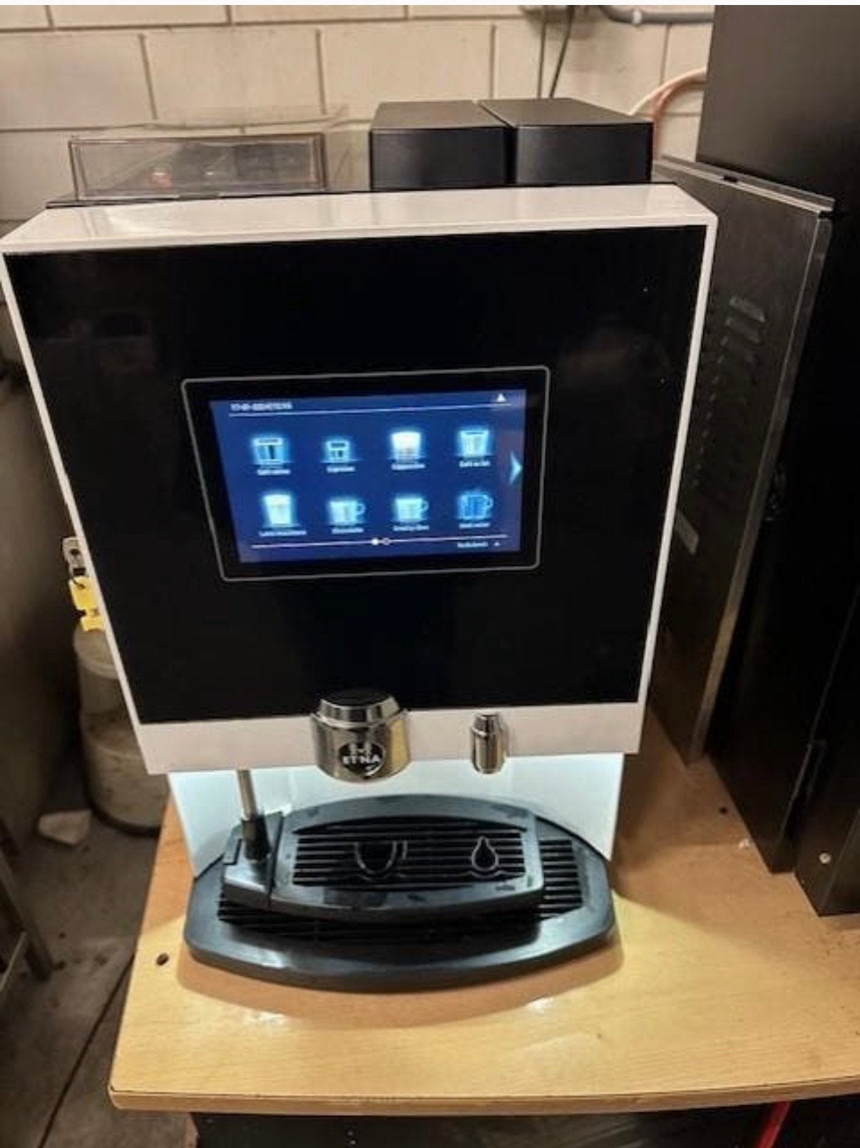 Koffiebonen machine Etna Dorado Compact Touch, Witgoed en Apparatuur, Koffiezetapparaten, Ophalen, 10 kopjes of meer, Koffiemachine