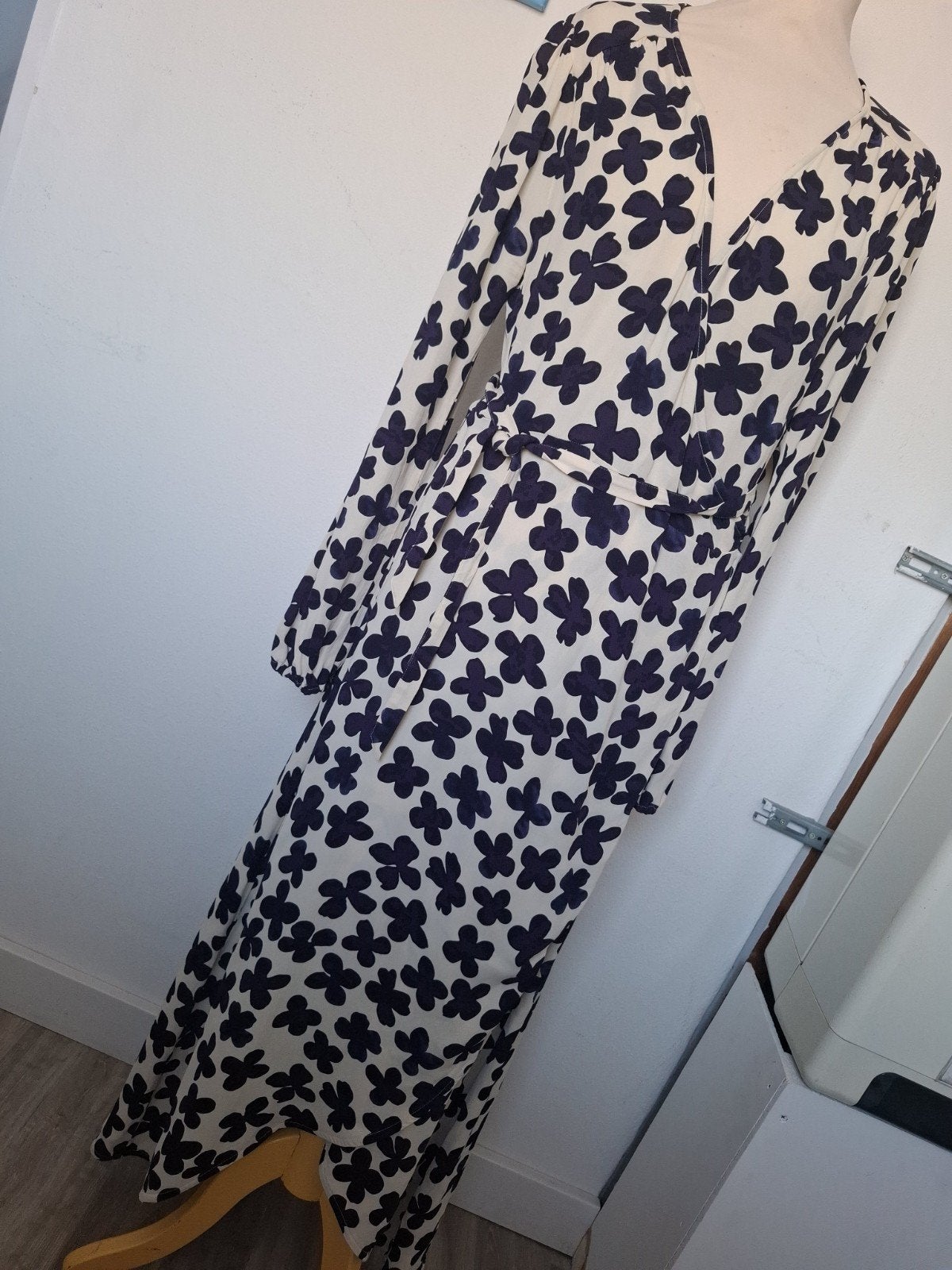Fabienne Chapot Natasja jurk - Nieuwstaat maat 38 M blauw, Kleding | Dames, Jurken, Maat 38/40 (M), Blauw, Ophalen of Verzenden