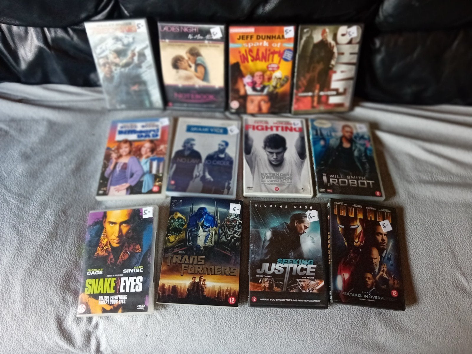 PAKKET 888 DVD'S DIVERSE GENRE 5 EURO PER STUK OF 3 VOOR €10, Engels, Alle leeftijden, Nederlands, Actiethriller