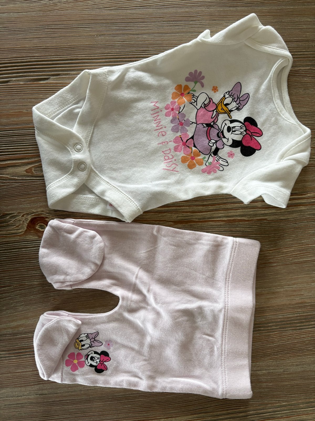 Minnie Mouse Disney Baby Romper en Broekje - Primark, Ophalen of Verzenden, Zo goed als nieuw, Meisje