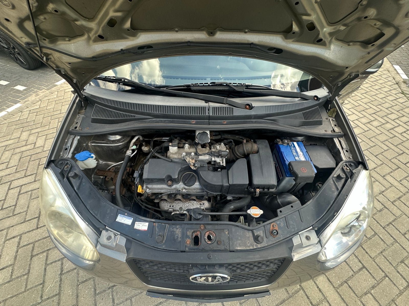 Kia Picanto 1.0 2010 Grijs, Zwart, 4 cilinders, 400 kg, Origineel Nederlands