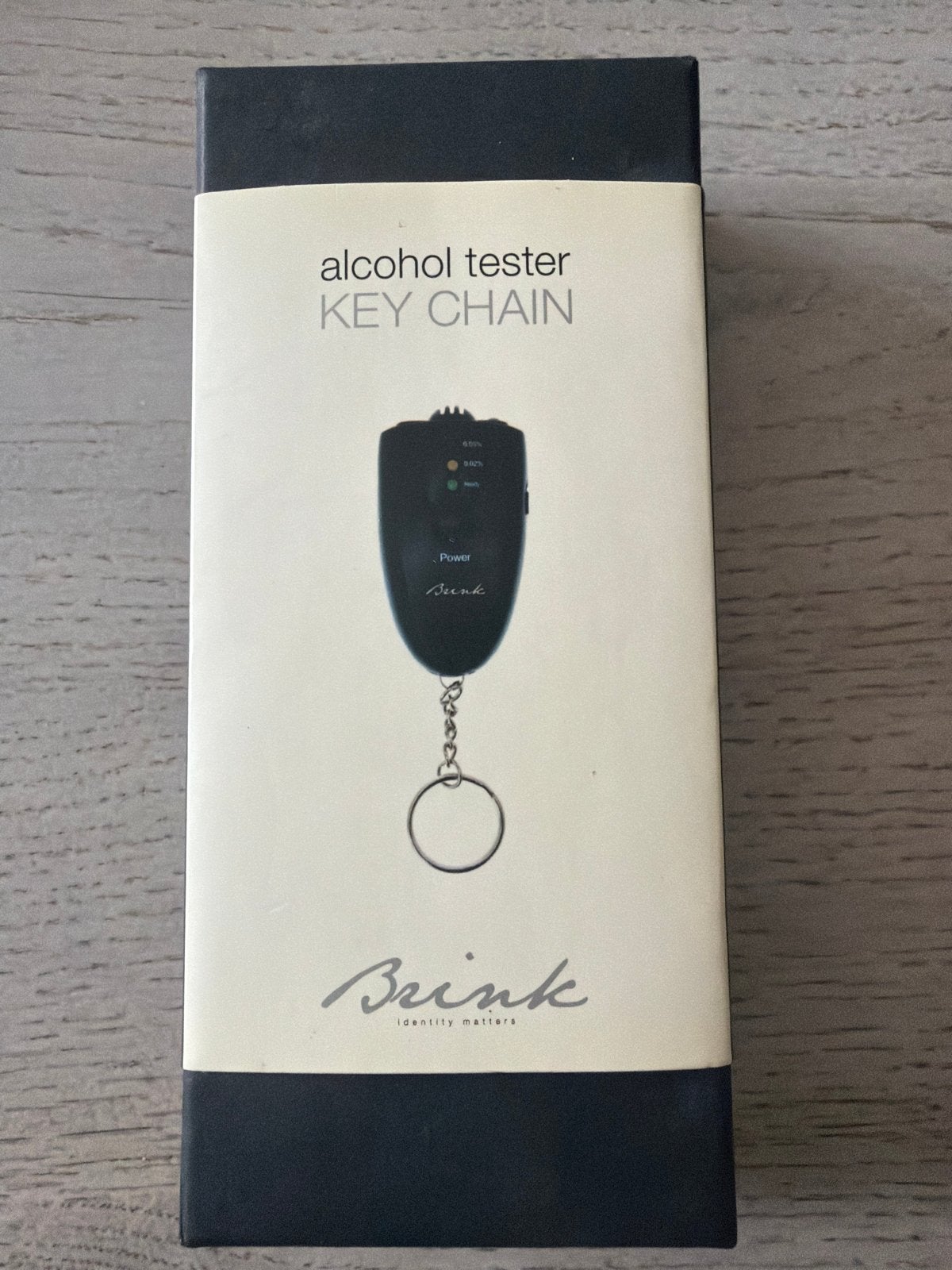Brink Alcohol Tester Sleutelhanger - Nieuw in Doos, Ophalen of Verzenden, Nieuw
