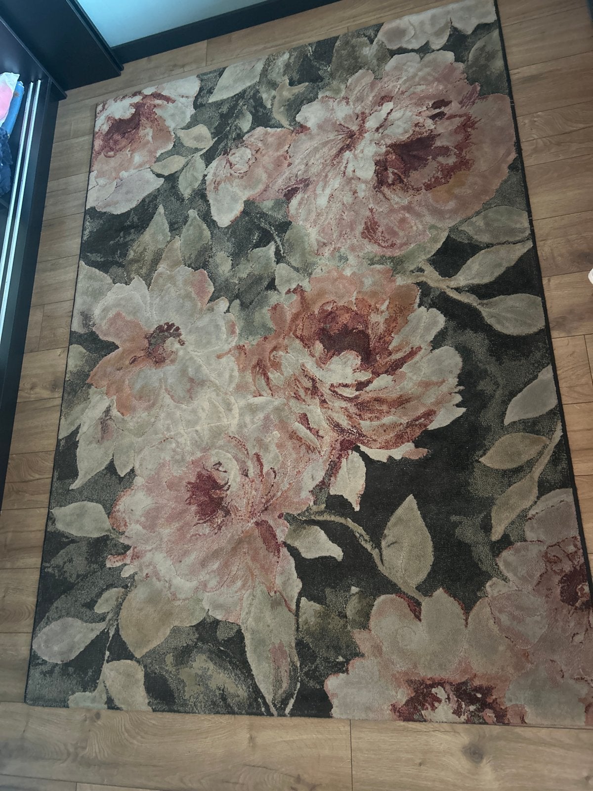 Vloerkleed Anaheim met bloemenpatroon - 160x230 cm, Ophalen, Gebruikt, 150 tot 200 cm, Vintage