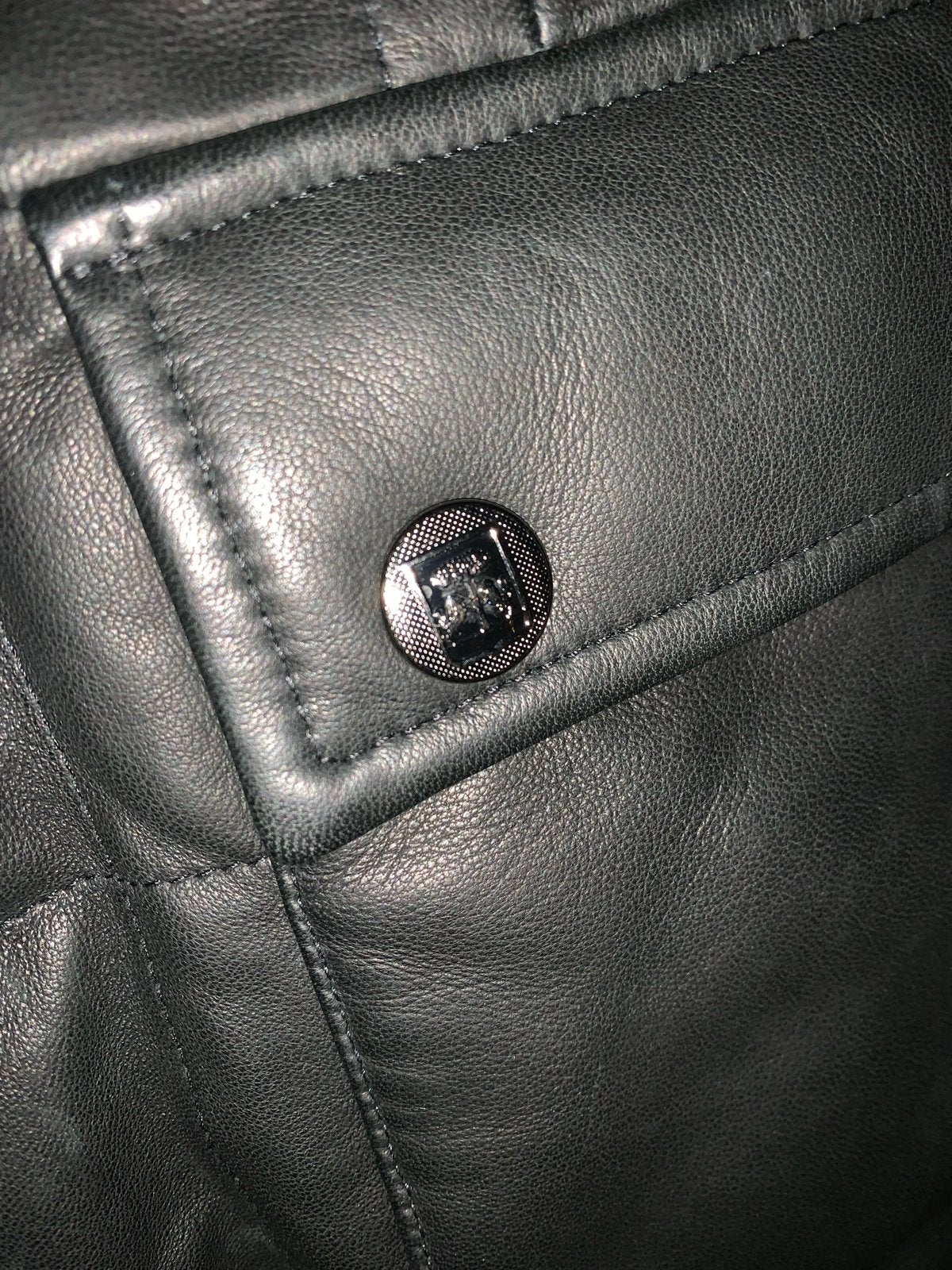 Corneliani ID Leren Jas - Zwart, Maat L nieuw, Kleding | Heren, Ophalen of Verzenden, Zo goed als nieuw, Maat 52/54 (L), Zwart