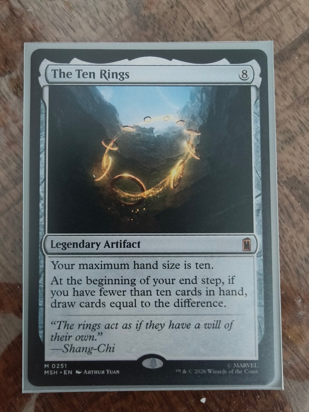 Magic: The Gathering - The Ten Rings (MSH), Ophalen of Verzenden, Zo goed als nieuw