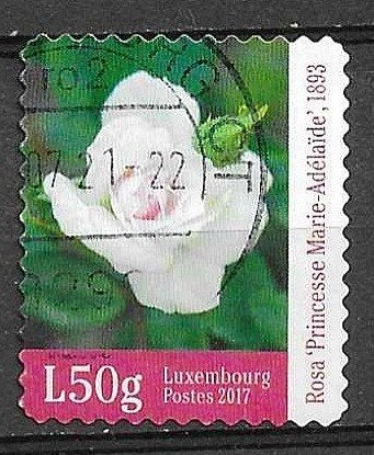 LUXEMBURG 2017, Ophalen of Verzenden, Luxemburg, Gestempeld