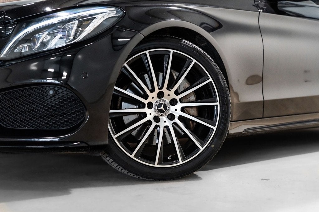 Mercedes-Benz C-klasse 300 Prestige Full Option Pano Camera, Auto's, Automaat, 4 cilinders, Automatische klimaatregeling, Zwart