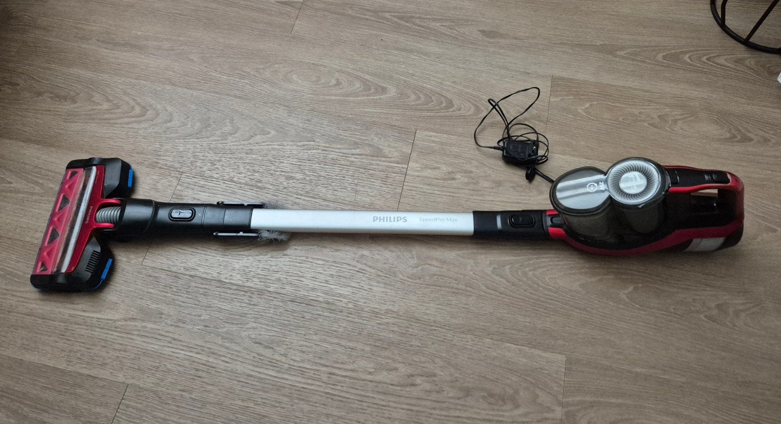 Philips steelstofzuiger XC7043/01, Witgoed en Apparatuur, Stofzuigers, Ophalen, Gebruikt, Geschikt voor harde vloeren, Reservoir