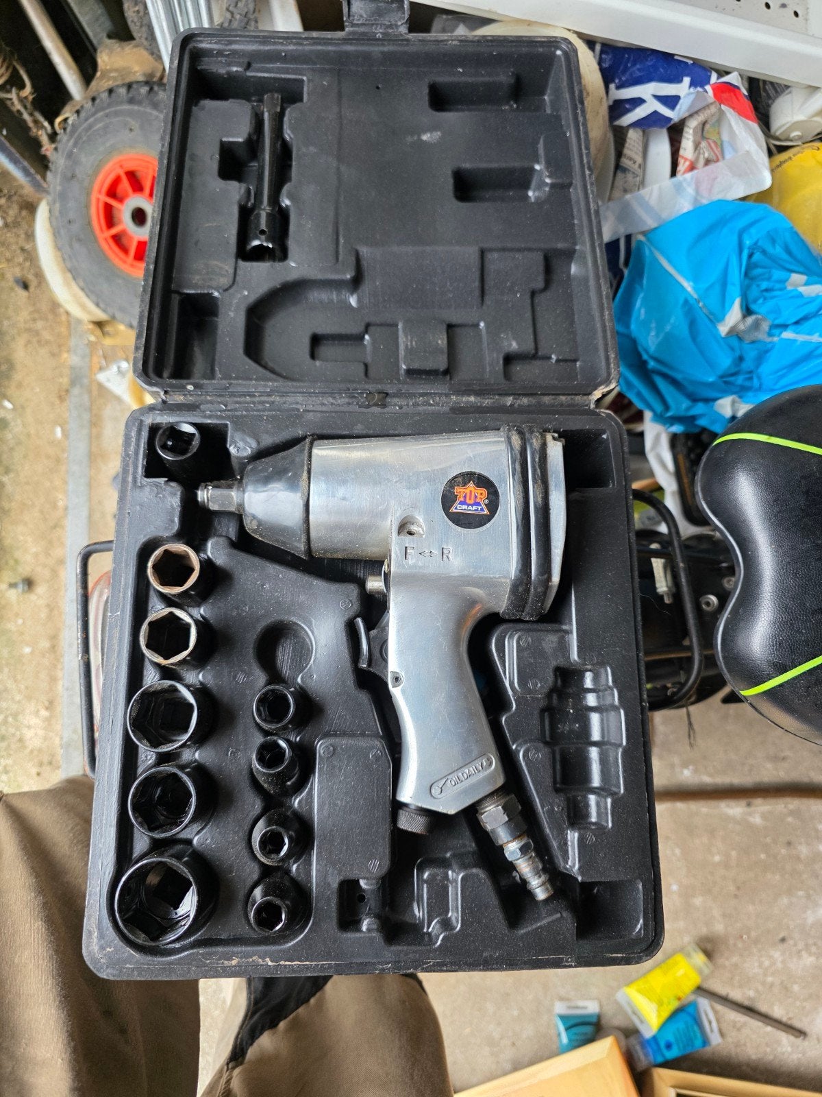 Slagmoersleutel set met doppen - Top Craft, Ophalen of Verzenden, X, X, X