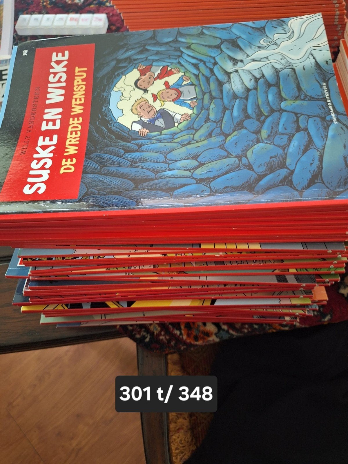 Suske en Wiske stripboeken vanaf nummer 67 tm 348

ALLEMAAL, Meerdere stripboeken, Ophalen, Zo goed als nieuw
