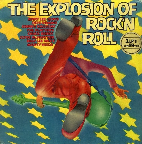 LP - Various ‎– The Explosion Of Rock'N Roll, Gebruikt, Ophalen of Verzenden, Dubbel-LP, Rock-'n-roll