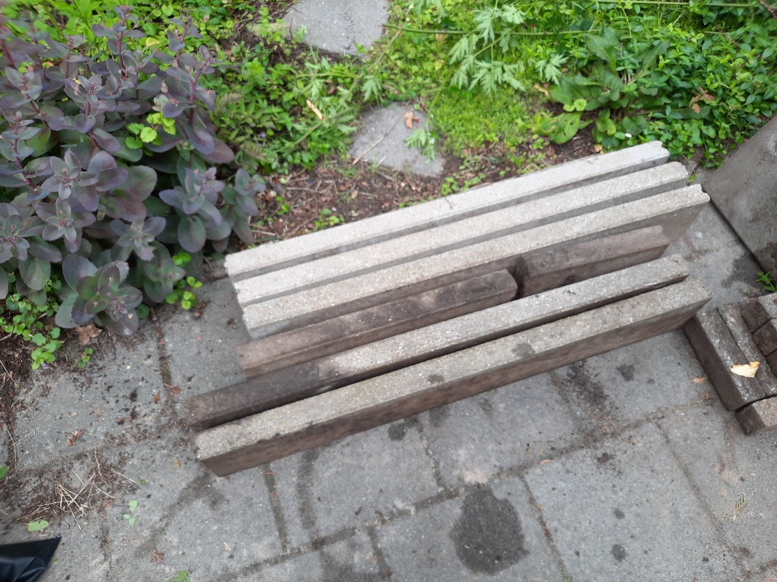 Beton randen, Tuin en Terras, Ophalen of Verzenden, 100 tot 200 cm, Minder dan 25 cm