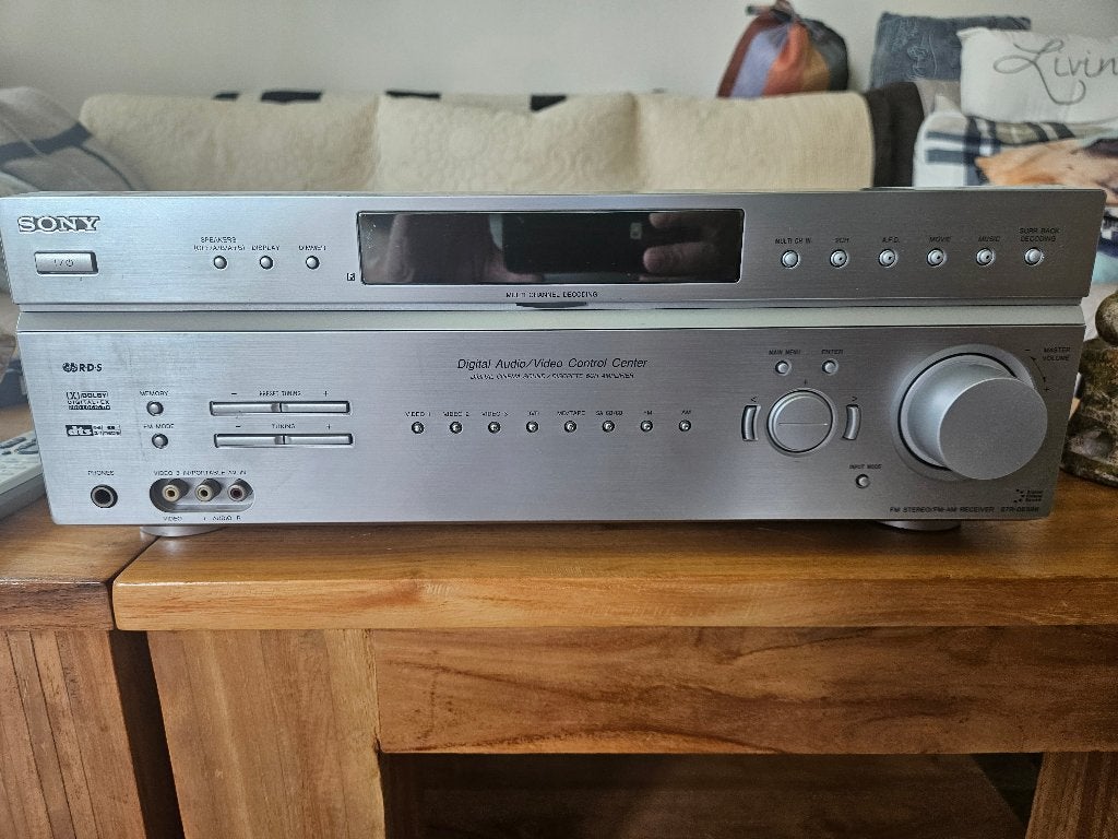 Te Koop SONY Receiver STR-DE598, Audio, Tv en Foto, Versterkers en Receivers, Ophalen, Gebruikt, Minder dan 60 watt, Sony