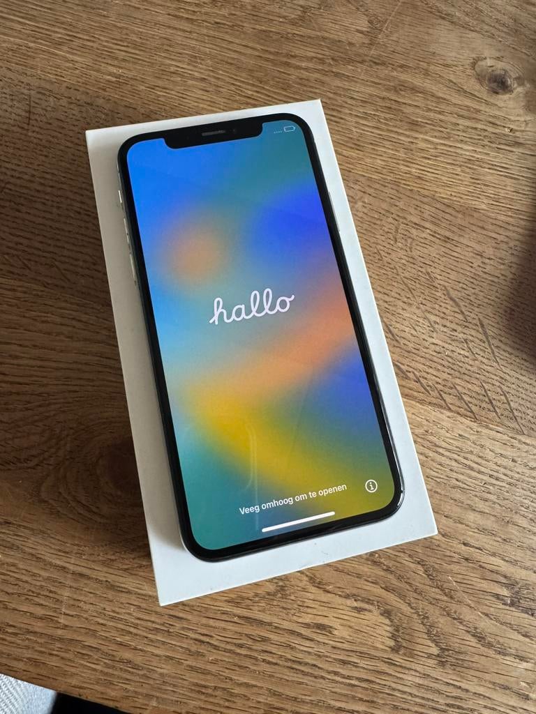 Iphone x, 64 gb, Telecommunicatie, Mobiele telefoons | Apple iPhone, Ophalen, Zo goed als nieuw, Zwart, 64 GB