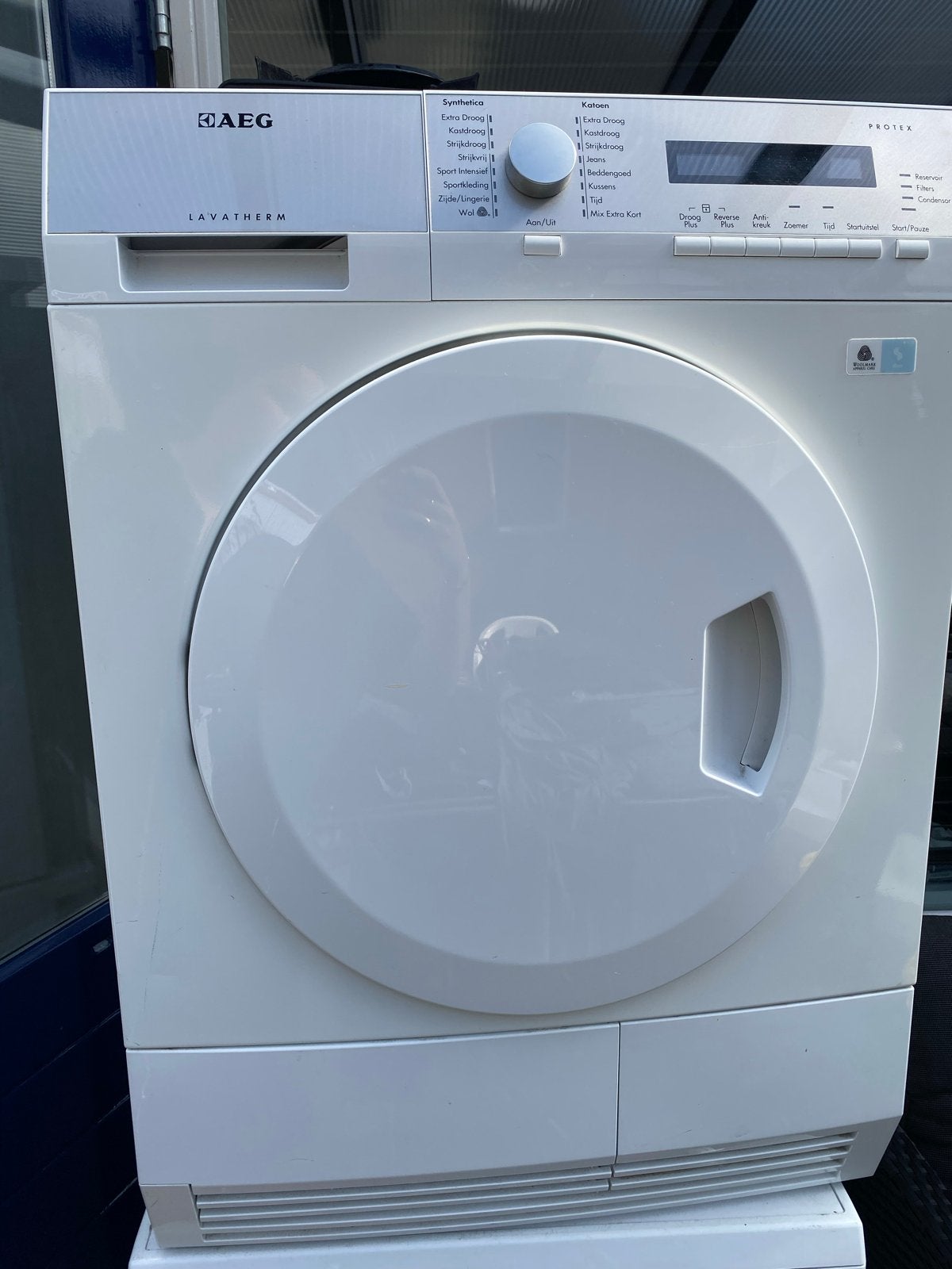 AEG Lavatherm T75380AH2 warmtepompdroger, Witgoed en Apparatuur, Ophalen, Gebruikt, Overige typen, 8 tot 10 kg