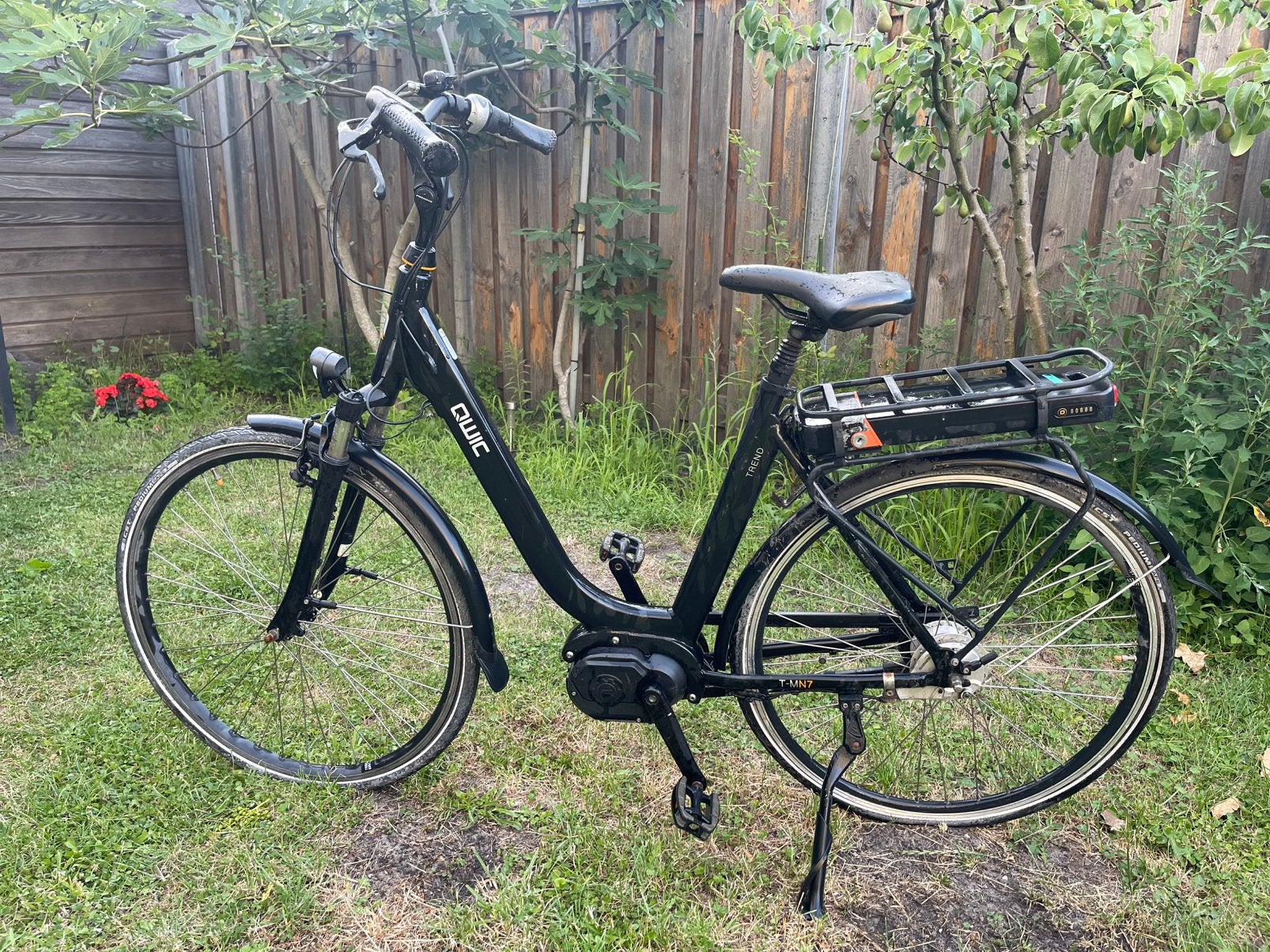 Qwic elektrische fiets, Fietsen en Brommers, Ophalen, Zo goed als nieuw
