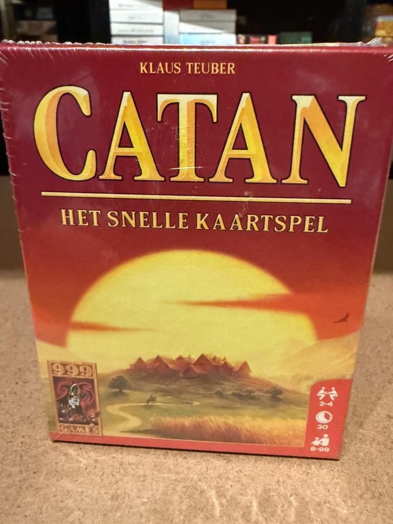 Catan: Het Snelle Kaartspel - Nieuw in Verpakking, Een of twee spelers, Ophalen, Nieuw