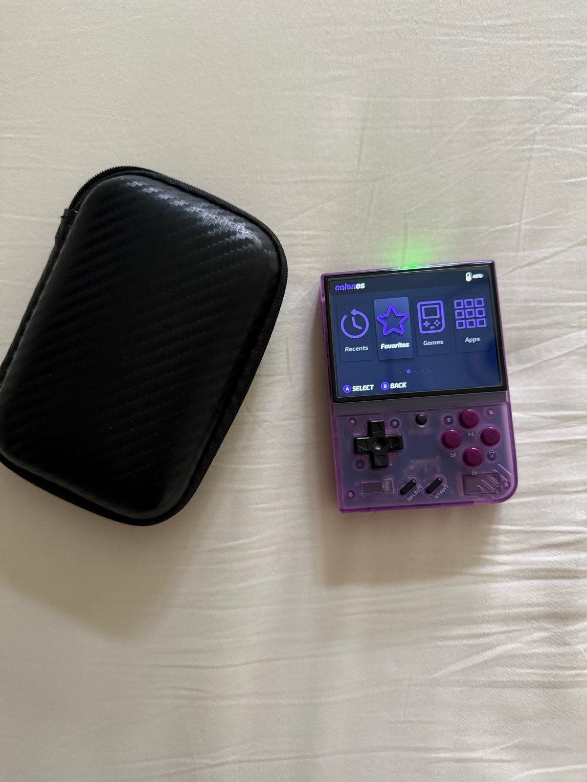 Miyoo Mini Plus+ Retro Handheld Console met OnionOS, Ophalen of Verzenden, Miyoo, Zo goed als nieuw