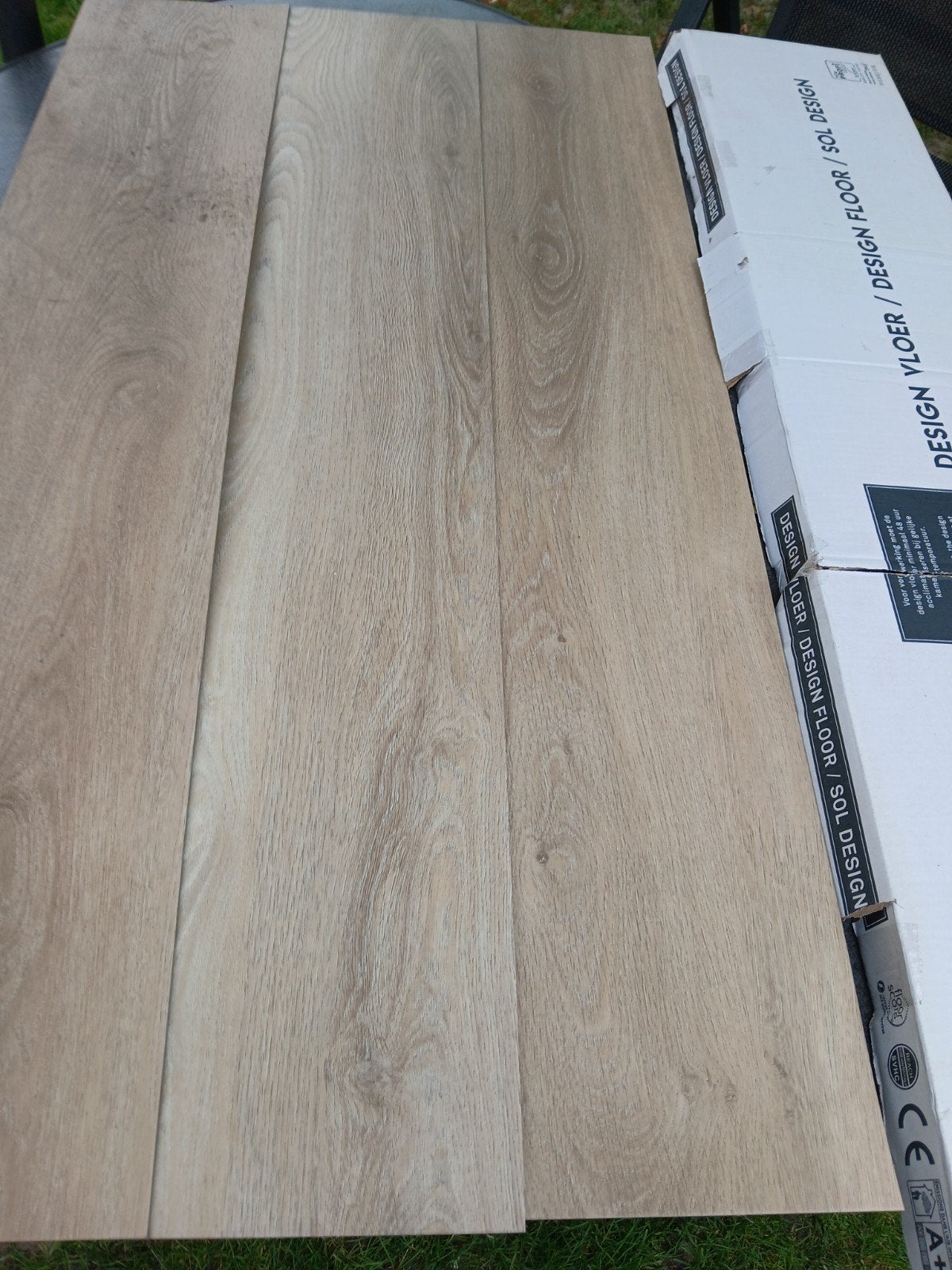 PVC Dryback Vloer Ambiance Estino Natural Oak 6.5m², Ophalen, Kunststof, 50 tot 150 cm, Overige typen